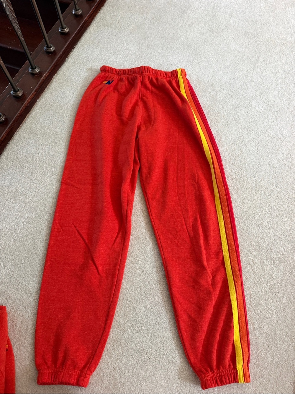 Aviator Nation 5 Stripe Rainbow Sweatset - Picture 4 of 7
